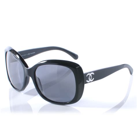 chanel 5183 black sunglasses